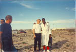 Me and Frank Bruno who boxed Mike Tyson