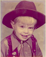 Me as a cowboy in the early years