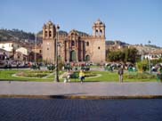 Cuzco downtown square